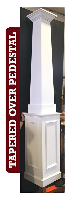 Custom wood COLUMN WRAPS